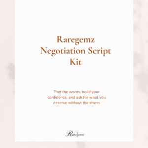 Raregemz Negotiation Script Kit